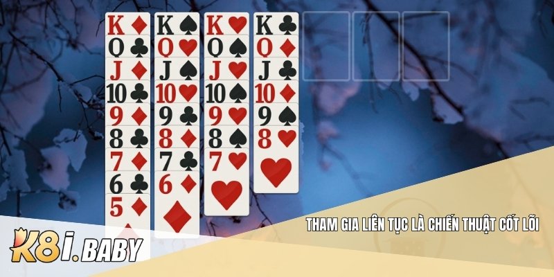 Tham gia liên tục là chiến thuật cốt lõi