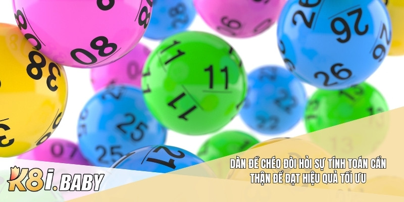 Dàn đề chéo đòi hỏi sự tính toán cẩn thận để đạt hiệu quả tối ưu