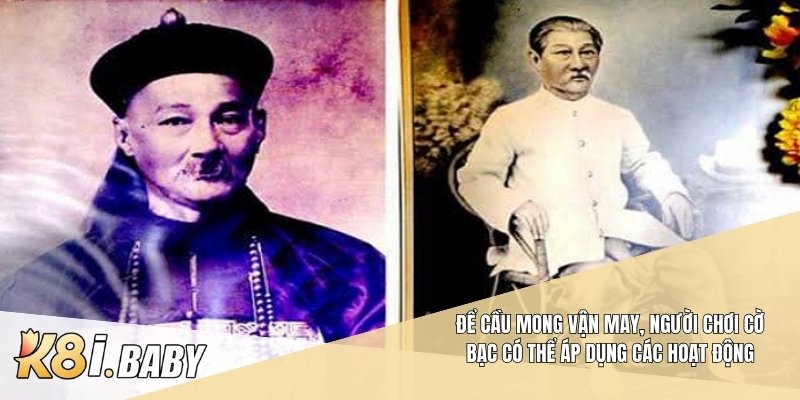 Để cầu mong vận may, người chơi cờ bạc có thể áp dụng các hoạt động